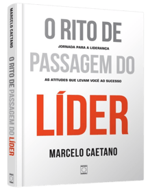 Livro - O rito de passagem do lider - Marcelo Caetano